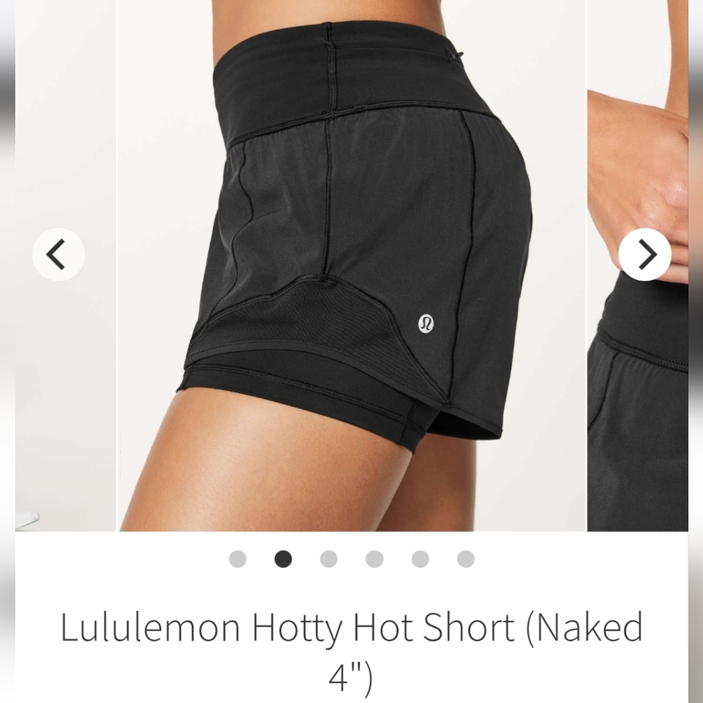 Lululemon Hotty Hot Short (Naked 4")